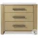 Essence Blonde And Marble 3 Drawer Nightstand