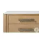 Essence Blonde And Marble 3 Drawer Nightstand