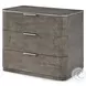 Hudson Pebble Grey 3 Drawer Nightstand