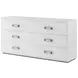 Panos Cream 6 Drawer Dresser