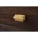 Spencer Green Park Fumed and Gold 3 Drawer Arlington Street Nightstand