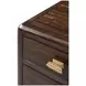Spencer Green Park Fumed and Gold 3 Drawer Arlington Street Nightstand