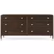 Spencer Green Park Fumed Wellington Panel Bed