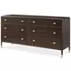 Spencer Green Park Fumed Wellington Panel Bed