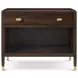 Spencer Green Park Fumed Wellington Panel Bed