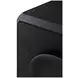 Spencer ST James Onyx and Deep Brown 3 Drawer Small Nightstand
