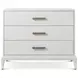 Coastal Sandbar 3 Drawer Worth Nightstand