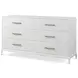 Coastal Sandbar 6 Drawer Townsend Dresser