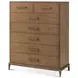 Coastal Tobacco 7 Drawer Naples Tall Chest