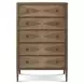 Willow Creek Tobacco 5 Drawer Woodford Tall Chest