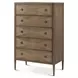 Willow Creek Tobacco 5 Drawer Woodford Tall Chest
