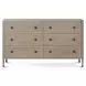 Willow Creek Riverwash Oak Linden Grove Panel Bedroom Set