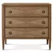 Willow Creek Tobacco 3 Drawer Hillcrest Nightstand