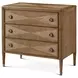 Willow Creek Tobacco 3 Drawer Hillcrest Nightstand
