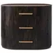 Judith Leiber Couture Bourbon 3 Drawer Encore I Quartz Top Nightstand