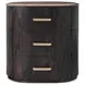 Judith Leiber Couture Bourbon 3 Drawer Encore II Quartz Top Nightstand