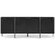 Kesden Silent Black Metal 4 Door Sideboard