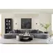 Kesden Silent Black 2 Door Curio Cabinet