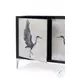 Origins Black Lacquer 1 Shelve Heron Chest