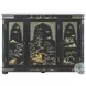 Spencer London Black And White Chinoiserie 1 Shelve Chest