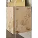 Bouquet Buttercream and Beige 2 Door Accent Cabinet