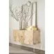 Bouquet Buttercream and Beige 2 Door Accent Cabinet