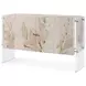 Bouquet Buttercream and Beige 2 Door Accent Cabinet