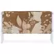 Bouquet Toasted Cashew and Beige 2 Door Accent Cabinet