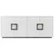 Panos Cream and Blue 4 Door Sideboard