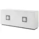 Panos Cream and Blue 4 Door Sideboard