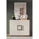 Panos Cream and Blue 2 Door Sideboard