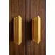 Spencer Green Park Fumed and Gold 4 Door Lane Sideboard