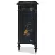 Brushwork Black and Gold 3 Door Emperor Sideboard