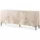 Bouquet Buttercream and Beige 4 Door Sideboard