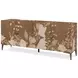 Bouquet Toasted Cashew and Beige 4 Door Sideboard