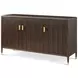 Spencer Green Park Fumed and Gold 3 Door Clarges Sideboard