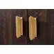 Spencer Green Park Fumed and Gold 3 Door Clarges Sideboard