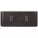 Judith Leiber Couture Bourbon and Gold 4 Door Quartz Top Encore Sideboard