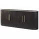 Judith Leiber Couture Bourbon and Gold 4 Door Quartz Top Encore Sideboard
