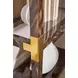 Arakan Calico and Gold Etagere