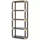 Arakan Calico and Gold Etagere