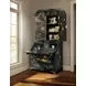 Brushwork Black and Gold Pavilion Secretaire
