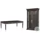 Spencer London Fulham And Sloane Black 70" Drawer Home Office Set