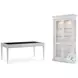 Spencer London Chelsea And Sloane Black 70" Drawer Home Office Set