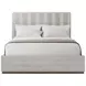 Spencer ST James Argento and Deep Brown Panel Bedroom Set