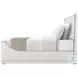 Hudson Pebble Grey Upholstered King Panel Bed
