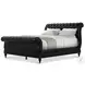 Spencer London One Fifth Black King Sleigh Bed