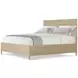 Balboa Coastal Gray King Panel Bed