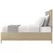 Balboa Coastal Gray King Panel Bed