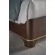 Spencer Green Park Fumed Wellington King Panel Bed